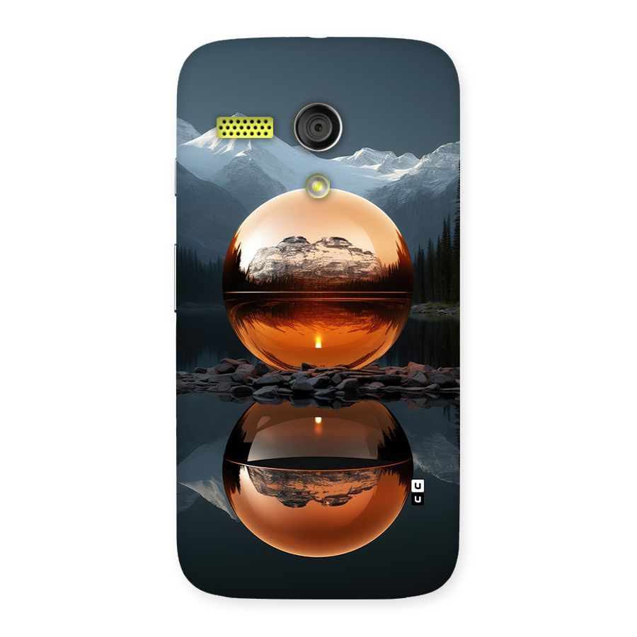 Metal Moon Back Case for Moto G