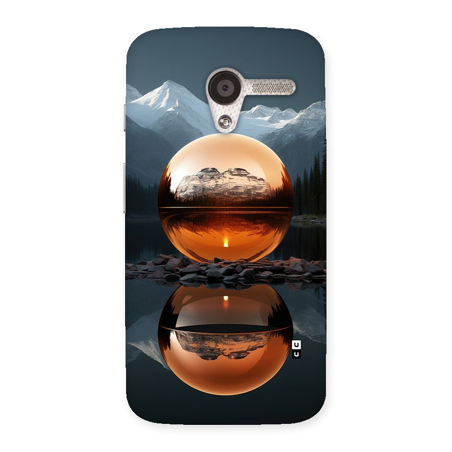 Metal Moon Back Case for Moto X