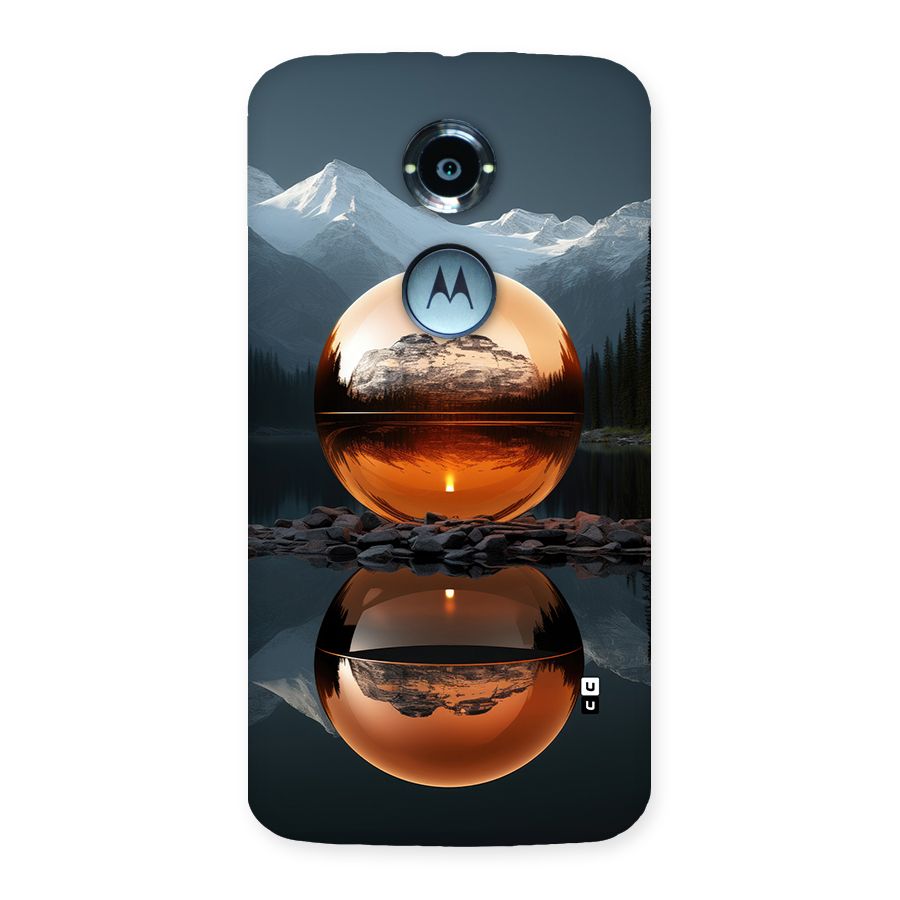 Metal Moon Back Case for Moto X2