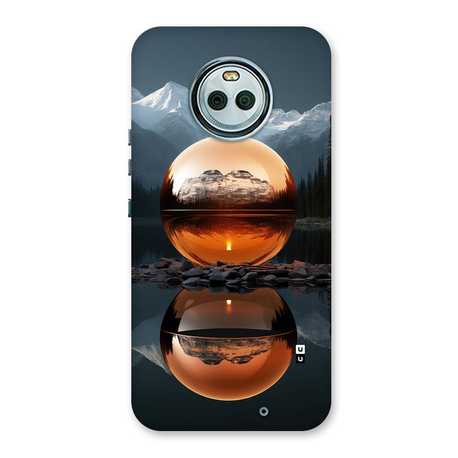 Metal Moon Back Case for Moto X4