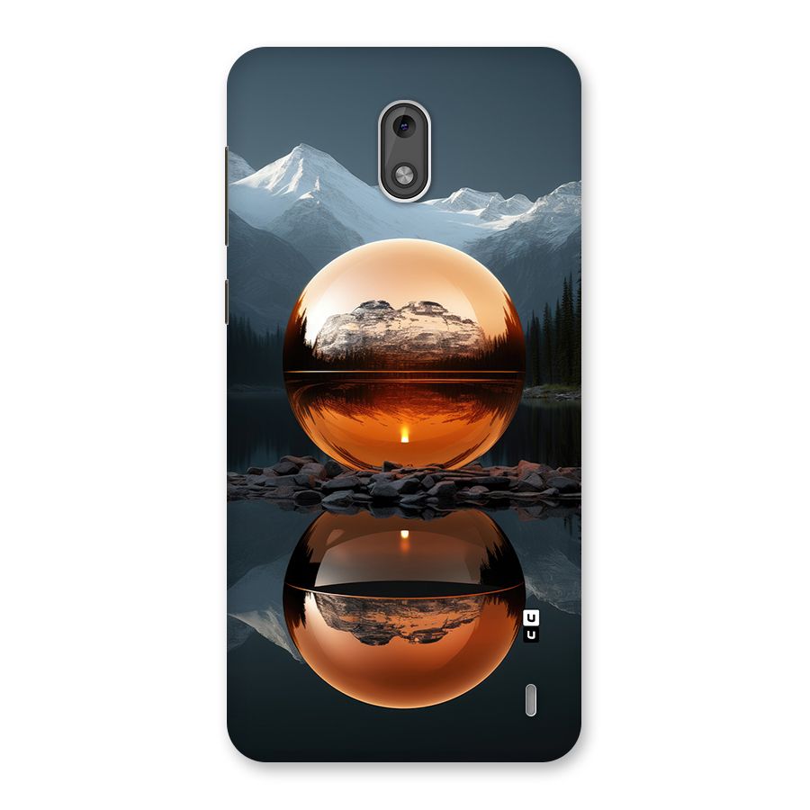 Metal Moon Back Case for Nokia 2