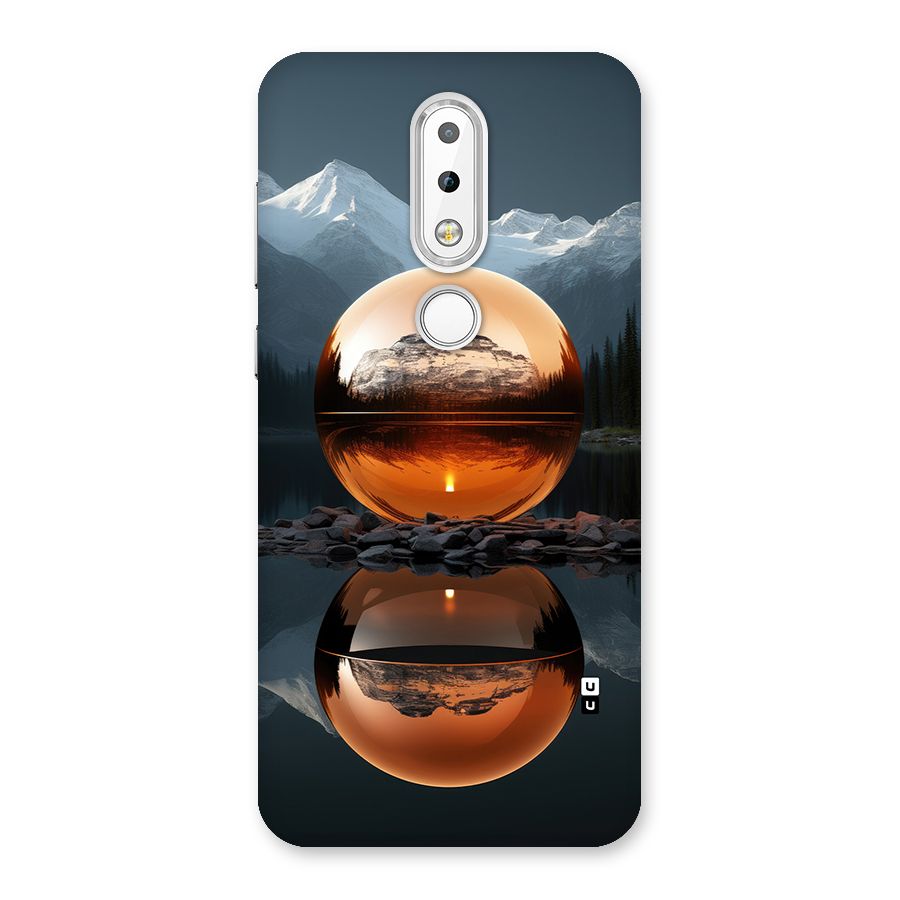 Metal Moon Back Case for Nokia 6.1 Plus