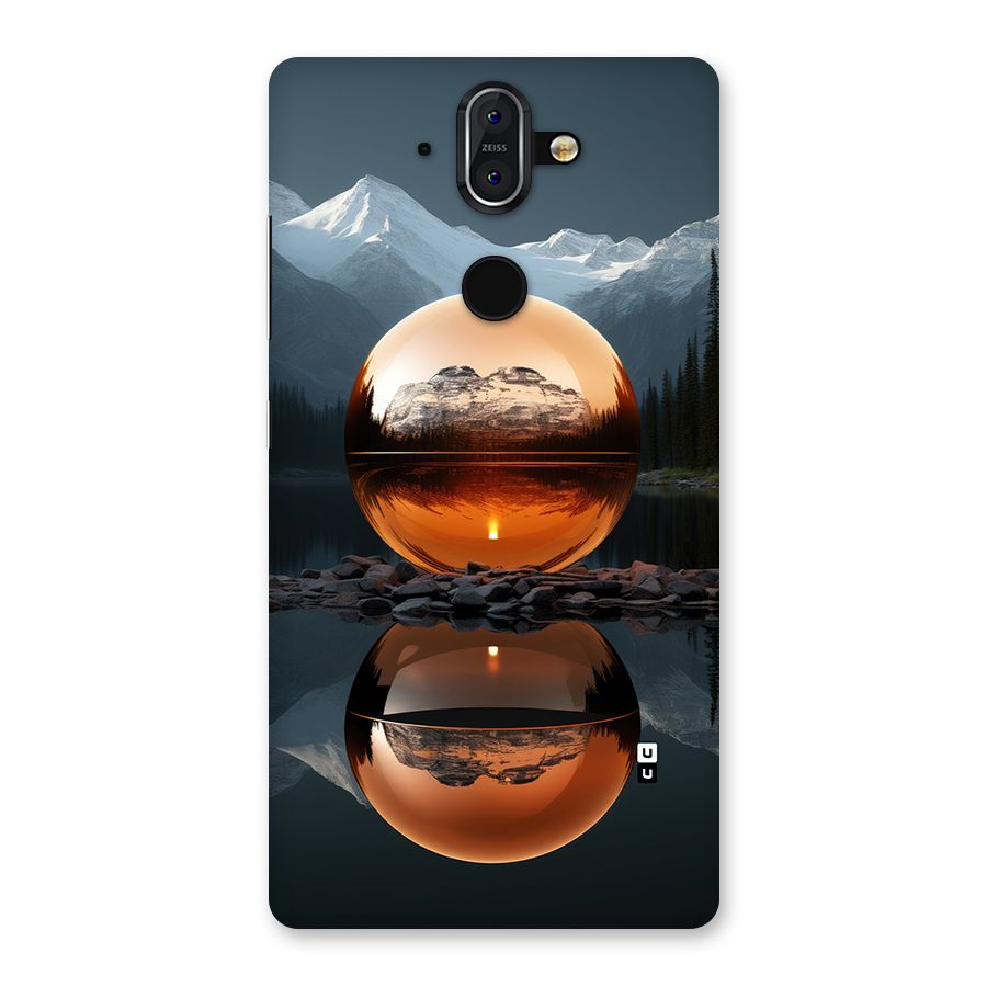 Metal Moon Back Case for Nokia 8 Sirocco