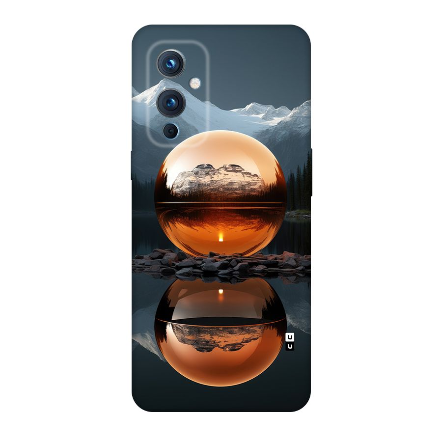 Metal Moon Back Case for OnePlus 9