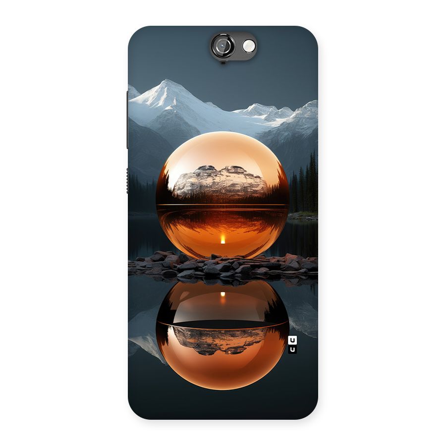 Metal Moon Back Case for One A9