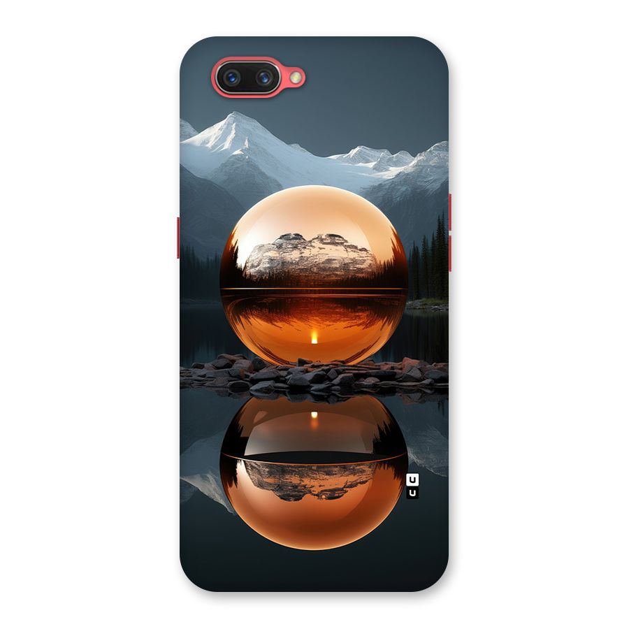 Metal Moon Back Case for Oppo A3s