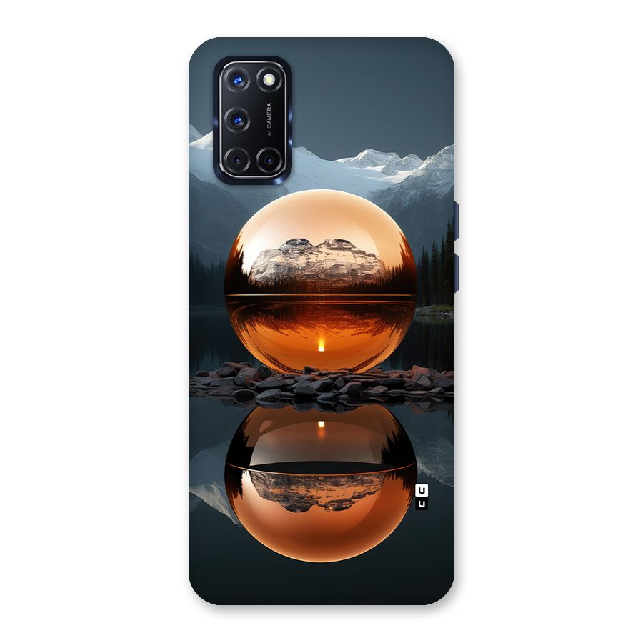 Metal Moon Back Case for Oppo A52