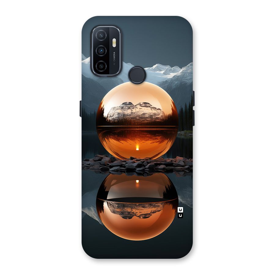 Metal Moon Back Case for Oppo A53