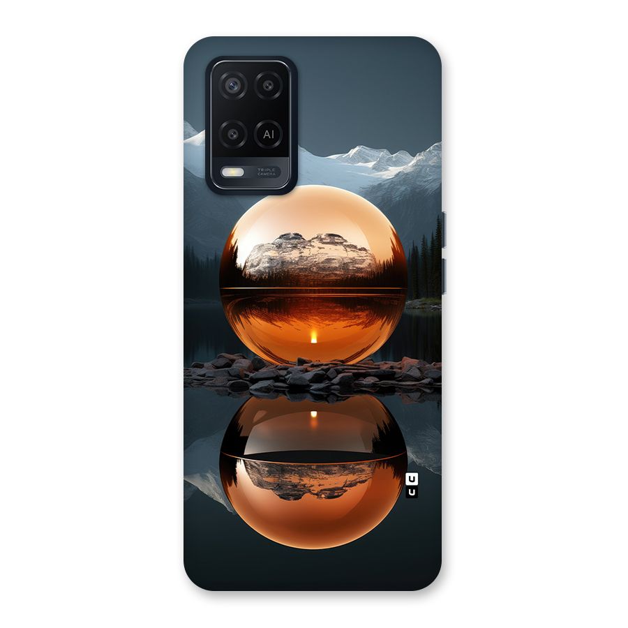 Metal Moon Back Case for Oppo A54