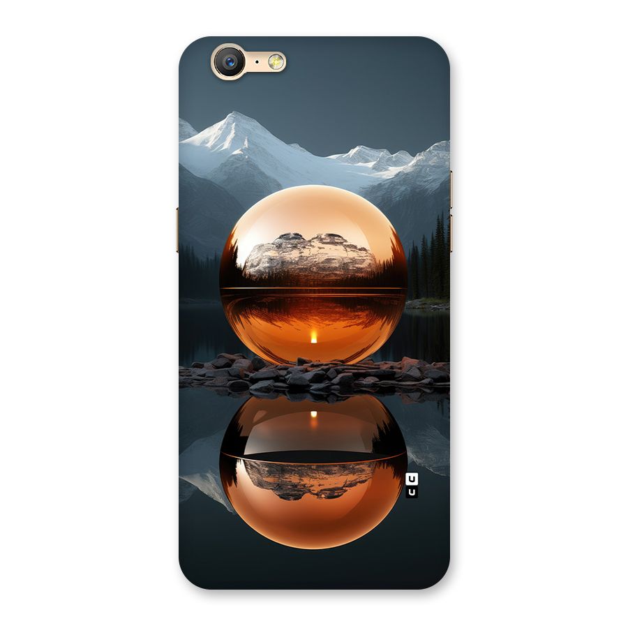 Metal Moon Back Case for Oppo A57