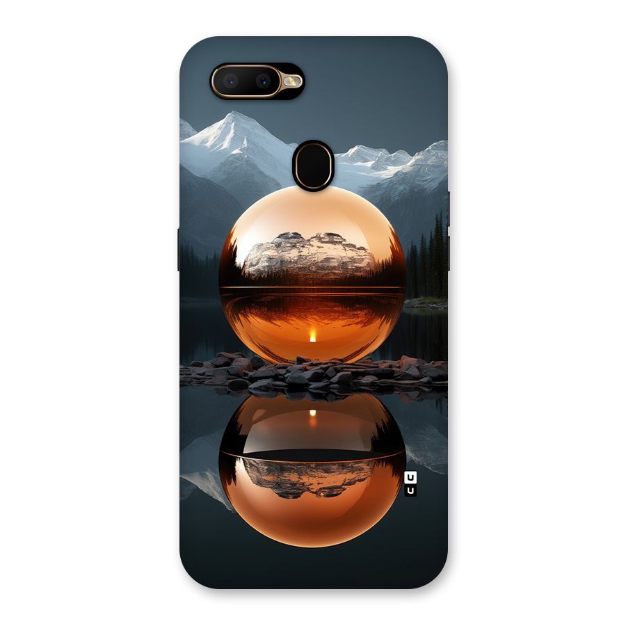 Metal Moon Back Case for Oppo A5s