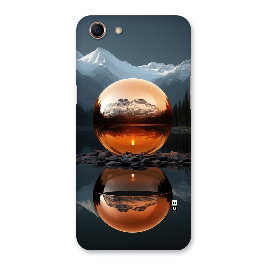 Metal Moon Back Case for Oppo A83 (2018)