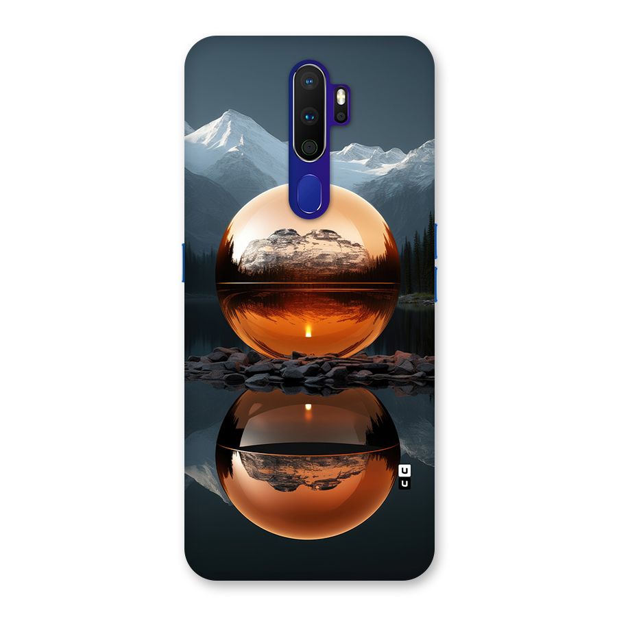 Metal Moon Back Case for Oppo A9 (2020)