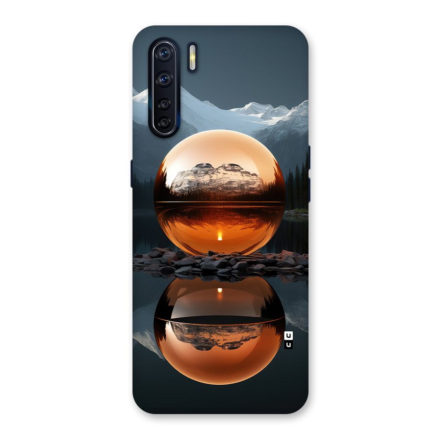 Metal Moon Back Case for Oppo F15