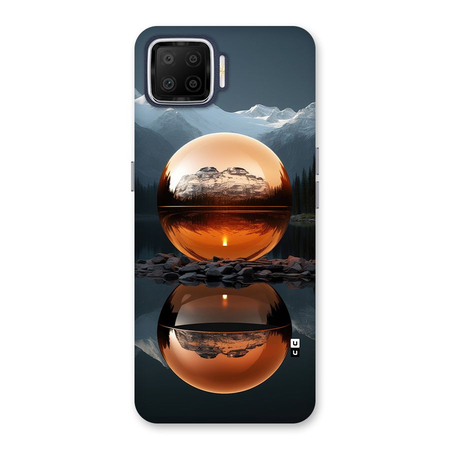 Metal Moon Back Case for Oppo F17