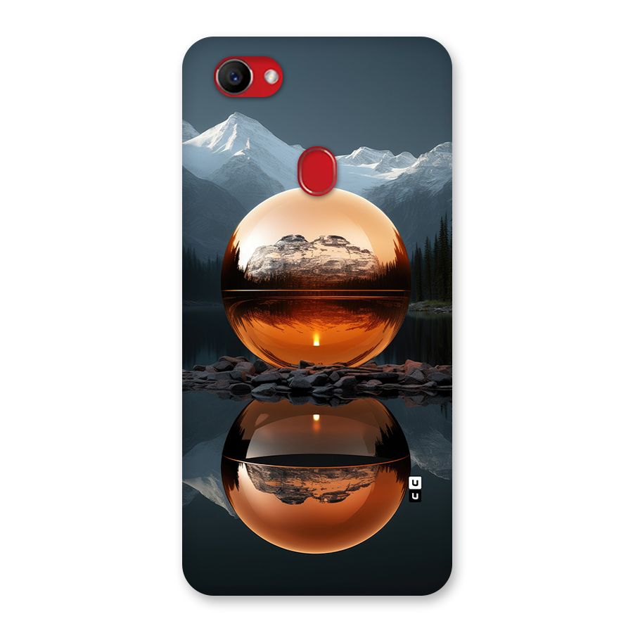 Metal Moon Back Case for Oppo F7