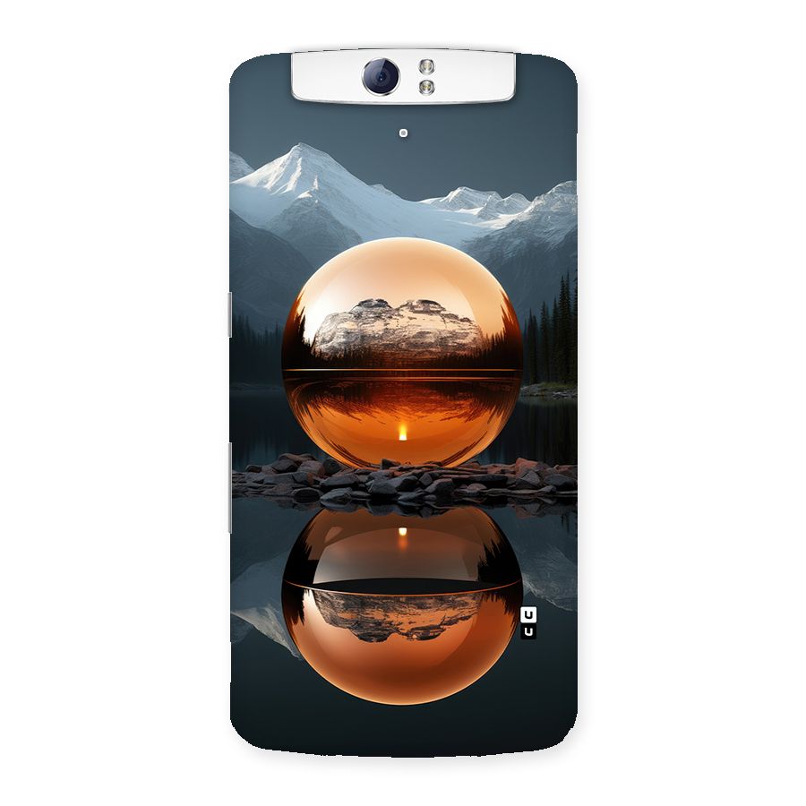 Metal Moon Back Case for Oppo N1