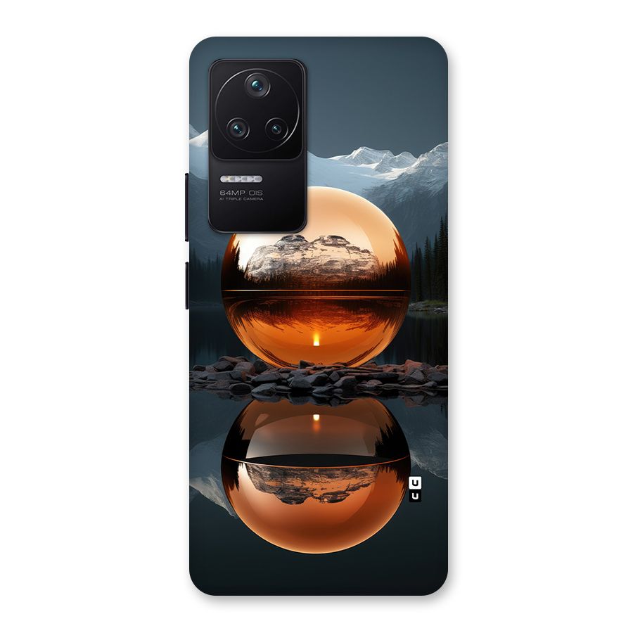 Metal Moon Back Case for Poco F4 5G
