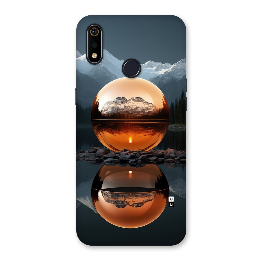 Metal Moon Back Case for Realme 3i
