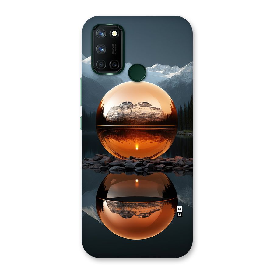 Metal Moon Back Case for Realme 7i