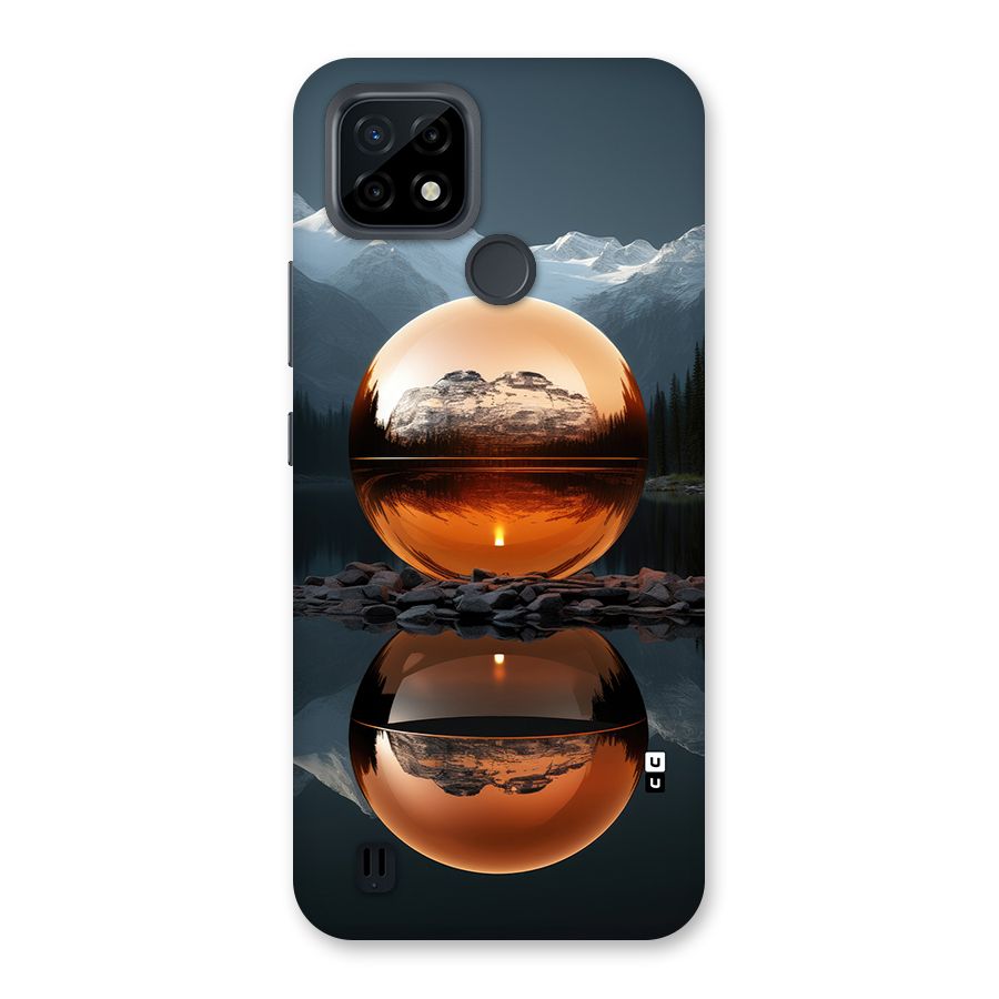 Metal Moon Back Case for Realme C21
