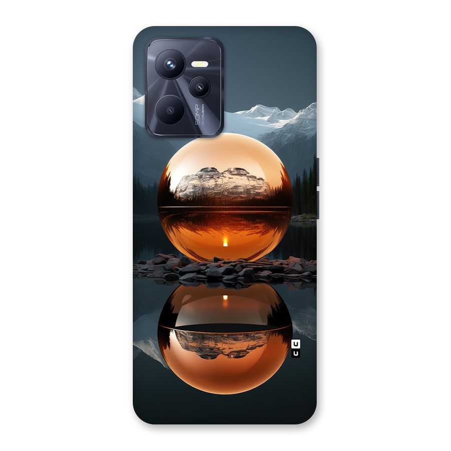 Metal Moon Back Case for Realme C35