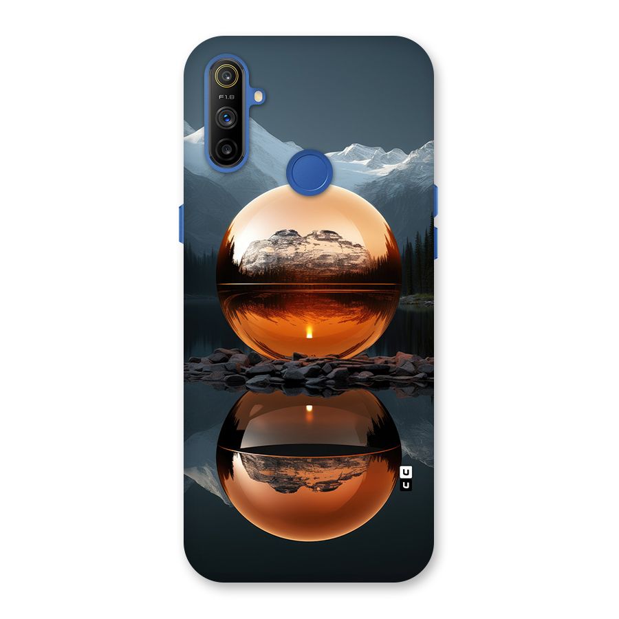 Metal Moon Back Case for Realme Narzo 10A