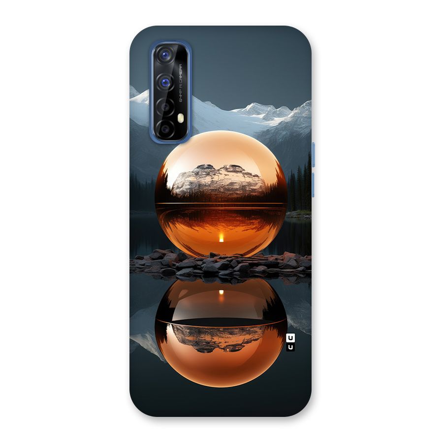Metal Moon Back Case for Realme Narzo 20 Pro