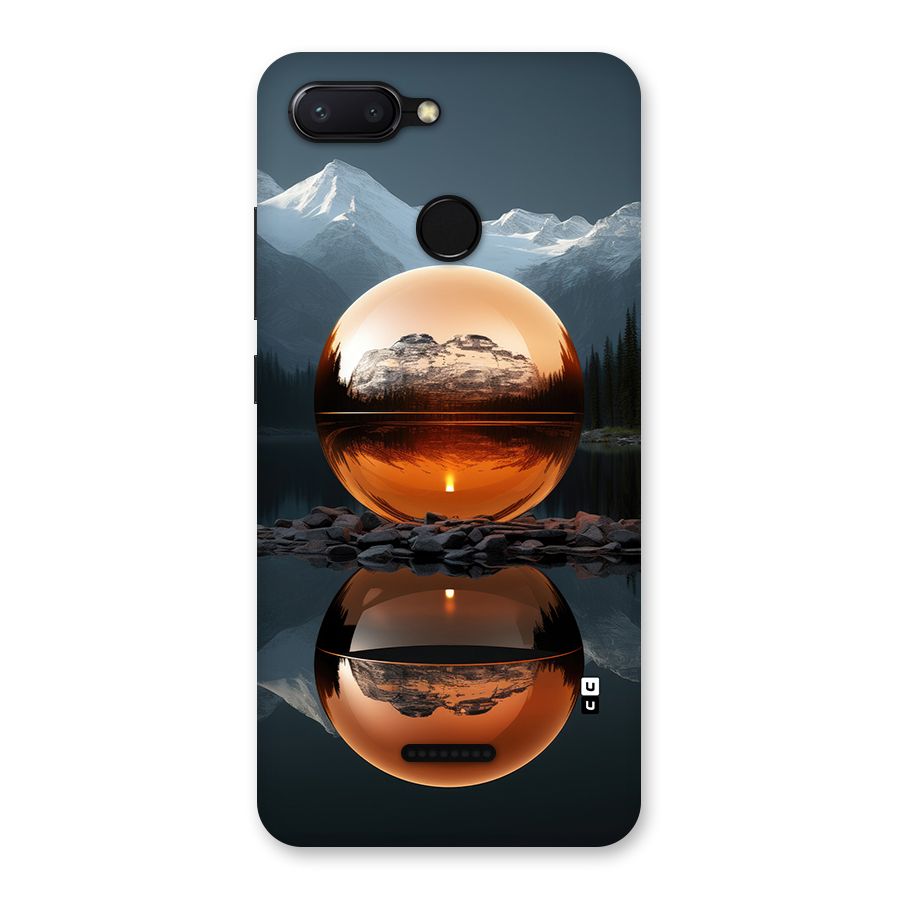 Metal Moon Back Case for Redmi 6