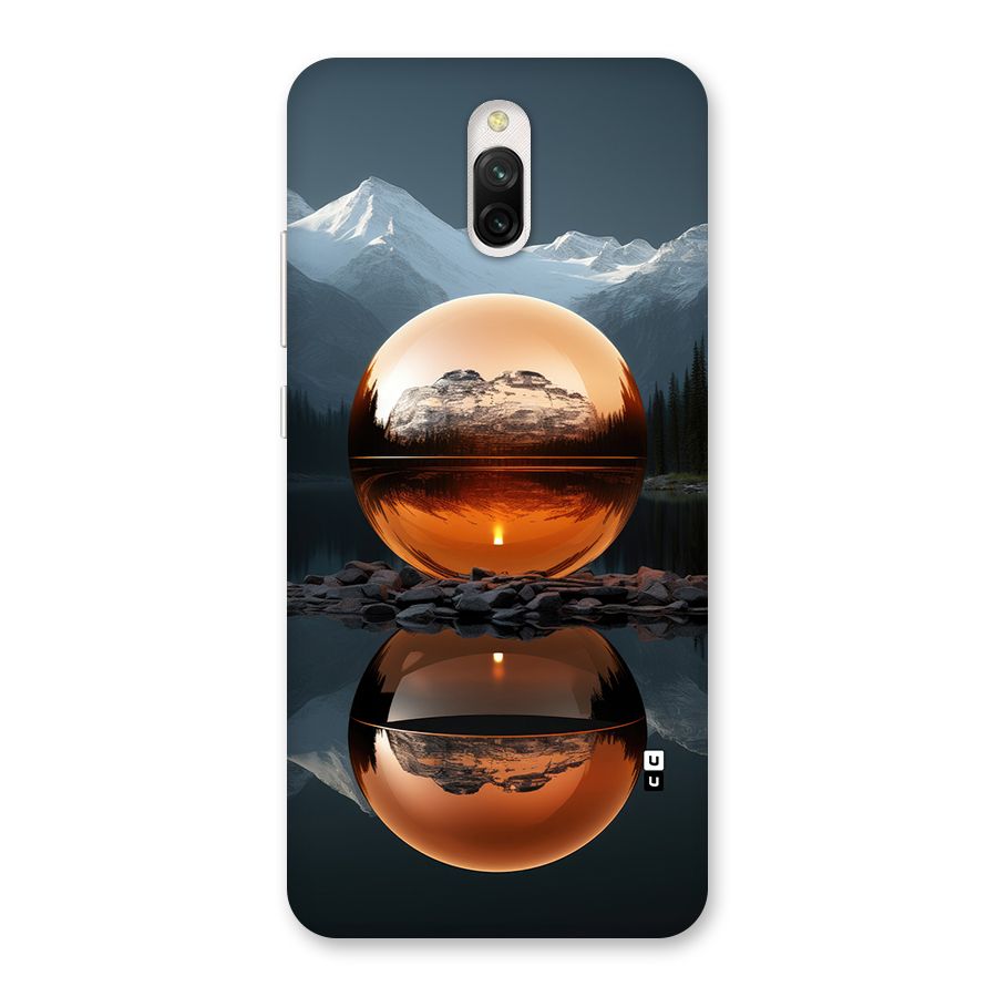 Metal Moon Back Case for Redmi 8A Dual