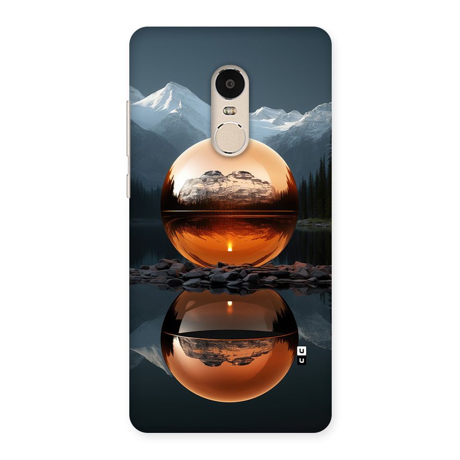 Metal Moon Back Case for Redmi Note 4