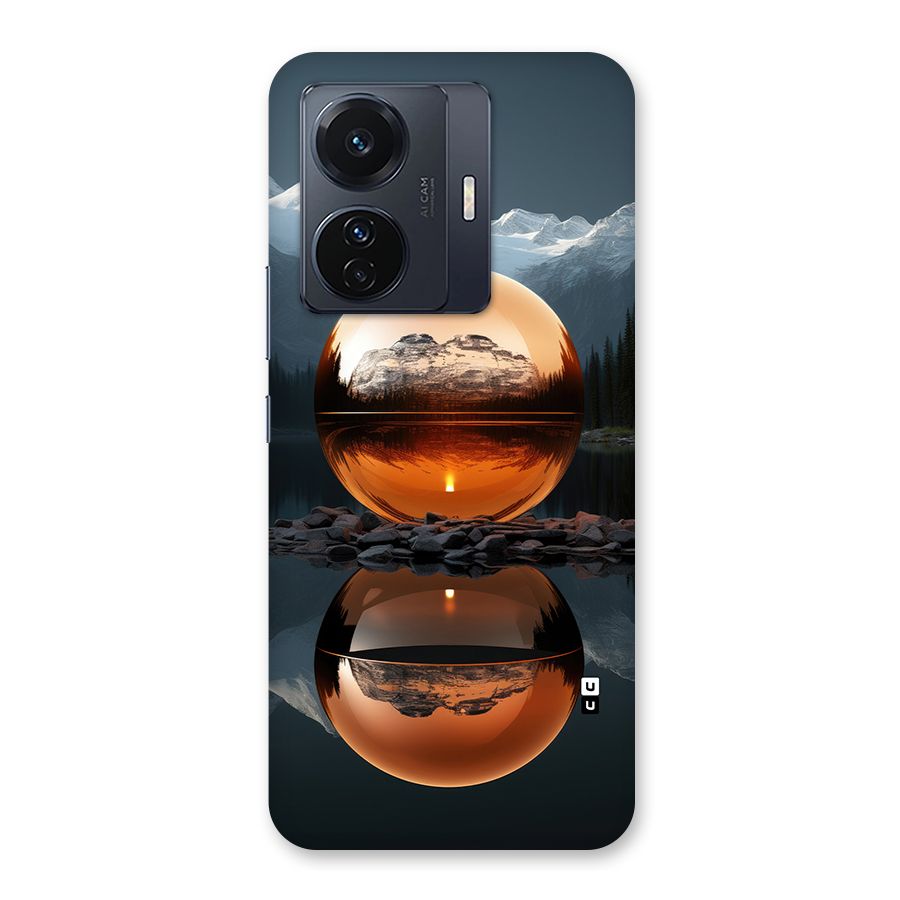 Metal Moon Back Case for Vivo T1 Pro