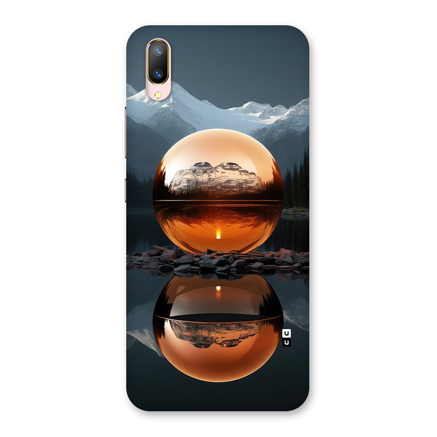 Metal Moon Back Case for Vivo V11 Pro