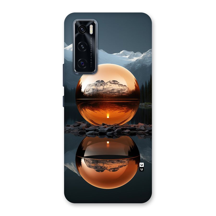 Metal Moon Back Case for Vivo V20 SE
