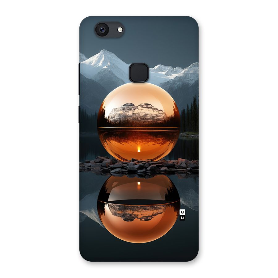 Metal Moon Back Case for Vivo V7 Plus