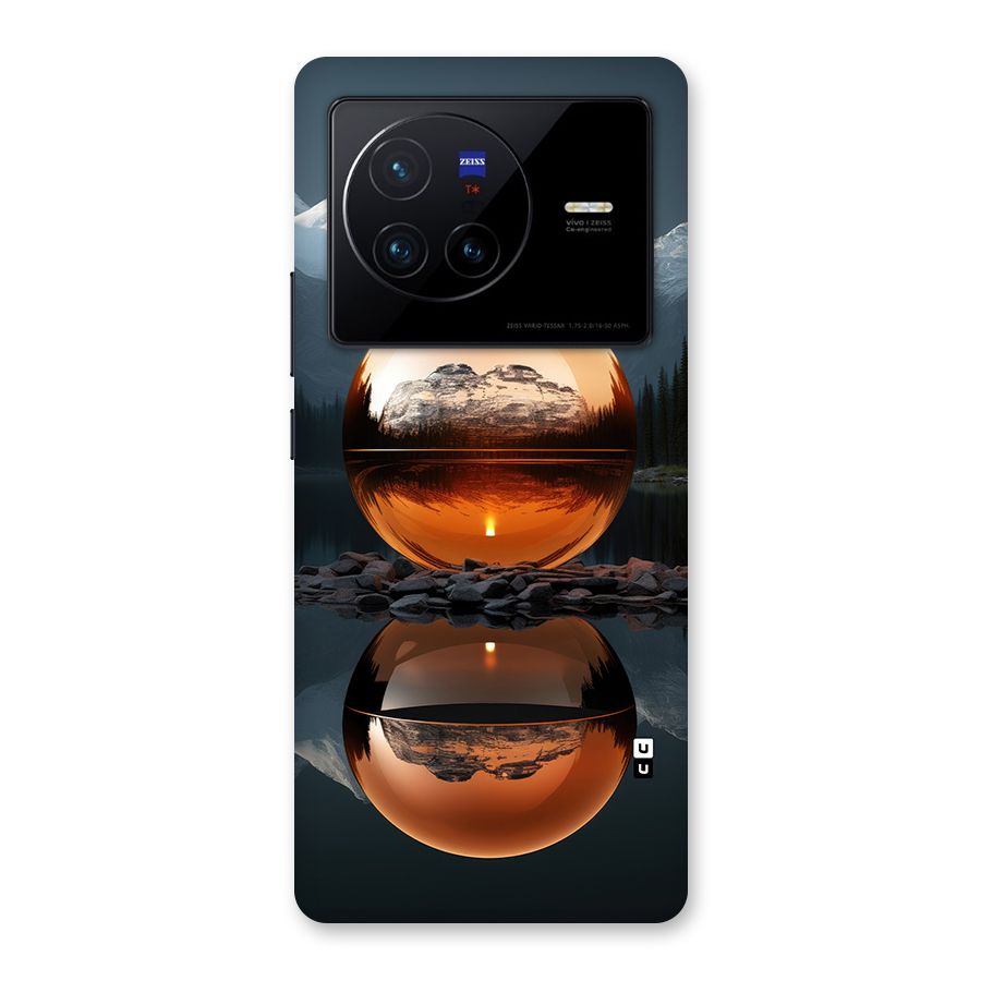 Metal Moon Back Case for Vivo X80