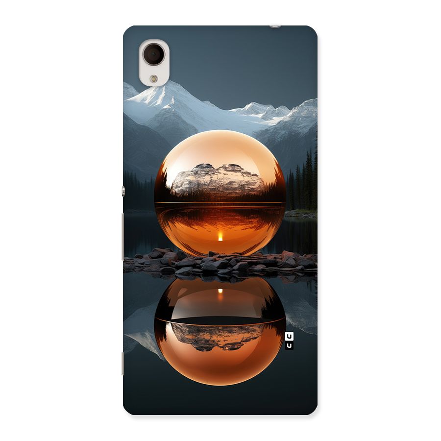Metal Moon Back Case for Xperia M4