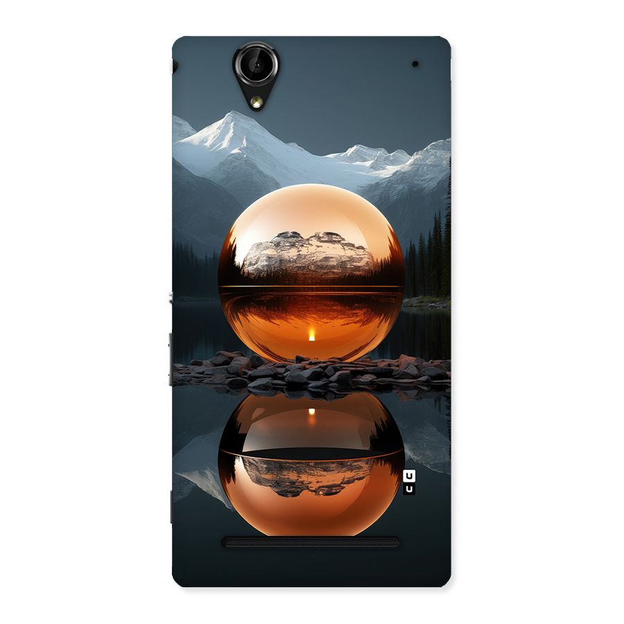 Metal Moon Back Case for Xperia T2