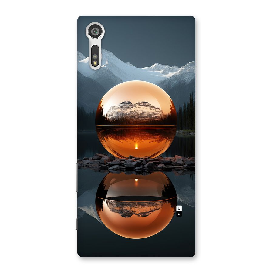 Metal Moon Back Case for Xperia XZ
