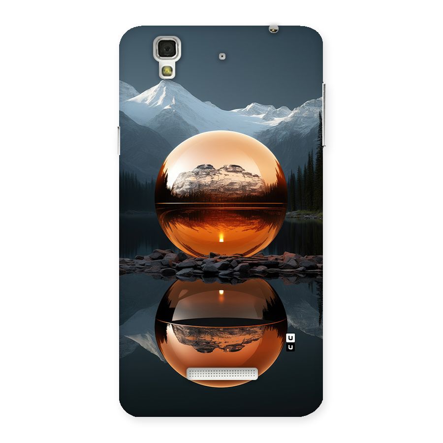 Metal Moon Back Case for Yureka
