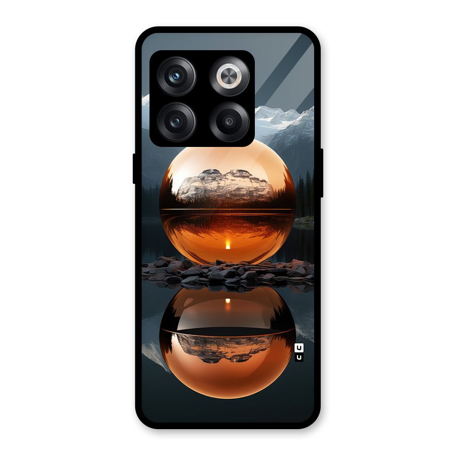 Metal Moon Glass Back Case for OnePlus 10T