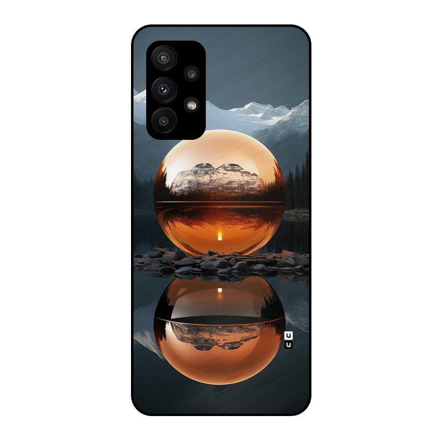 Metal Moon Metal Back Case for Galaxy A23