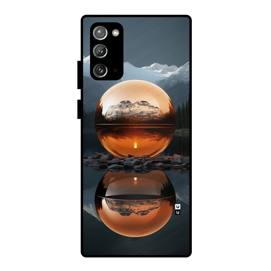 Metal Moon Metal Back Case for Galaxy Note 20