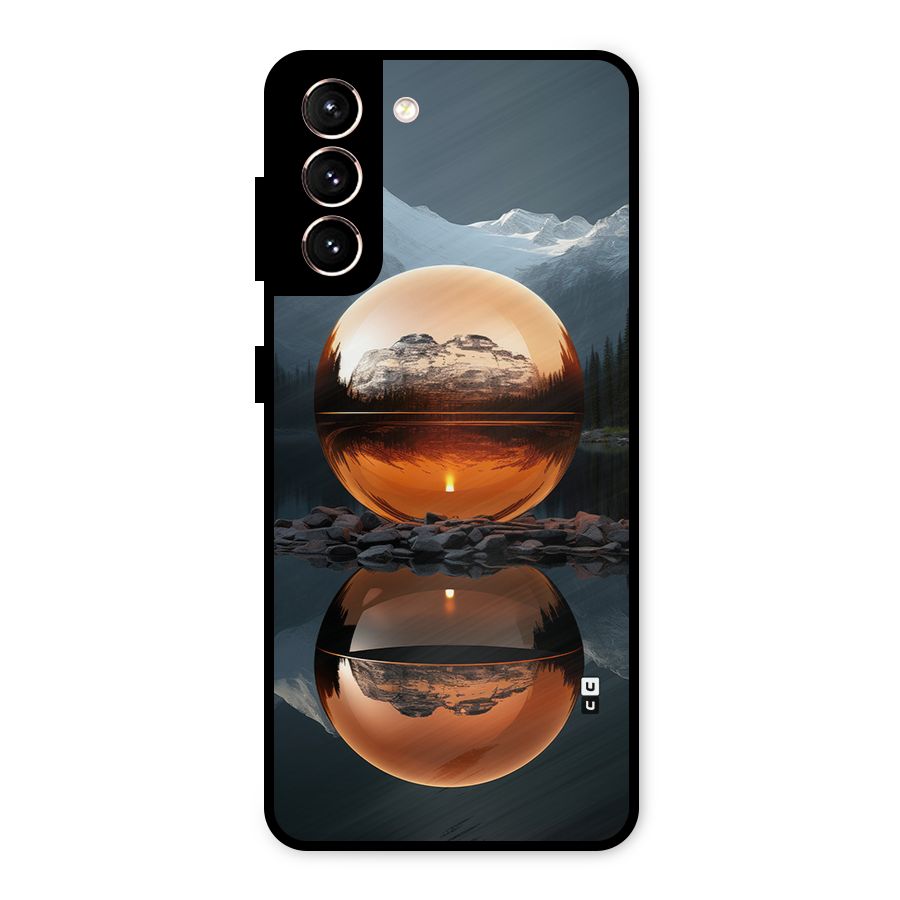 Metal Moon Metal Back Case for Galaxy S21 5G