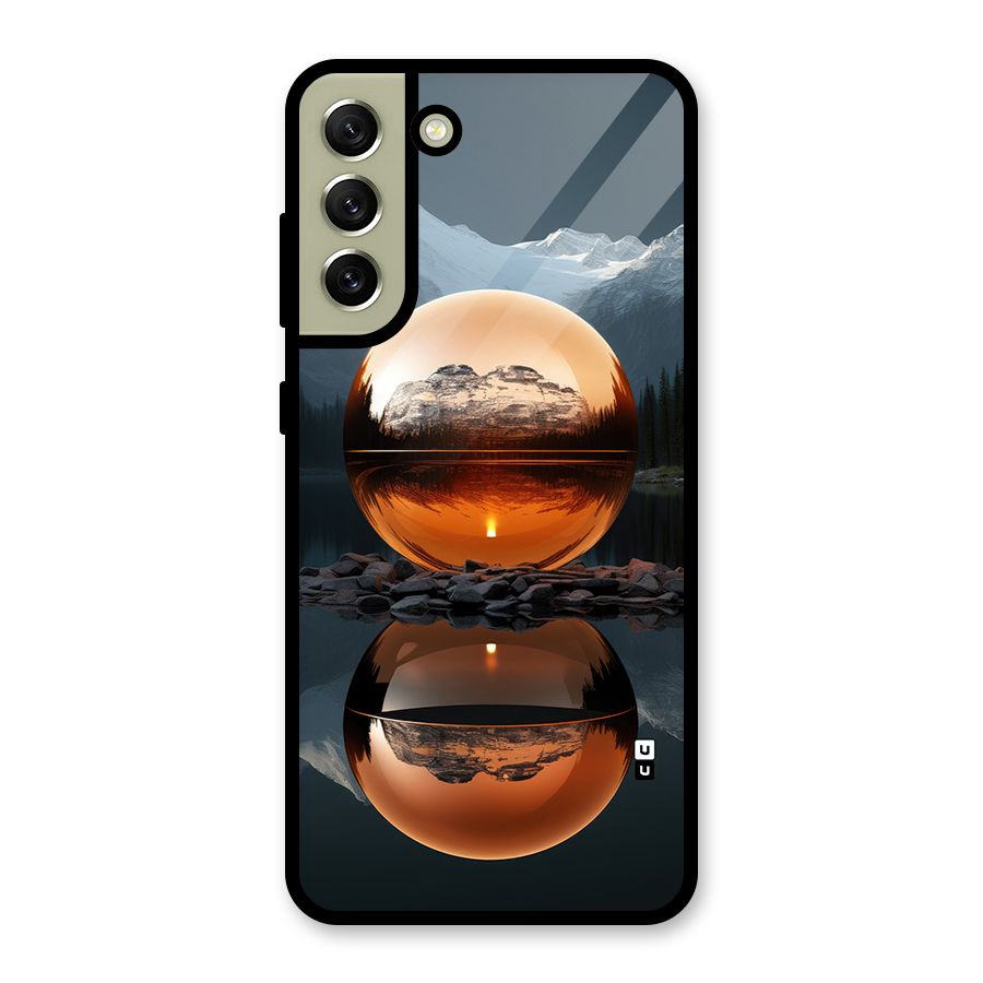 Metal Moon Metal Back Case for Galaxy S21 FE 5G (2023)
