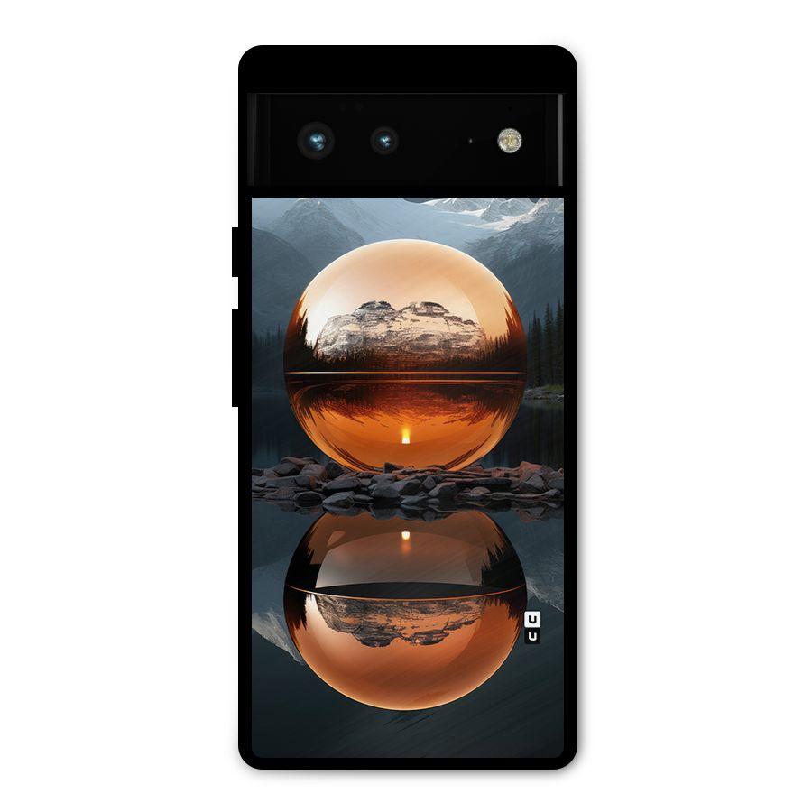 Metal Moon Metal Back Case for Google Pixel 6