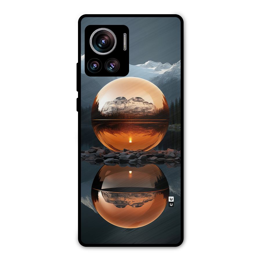 Metal Moon Metal Back Case for Motorola Edge 30 Ultra