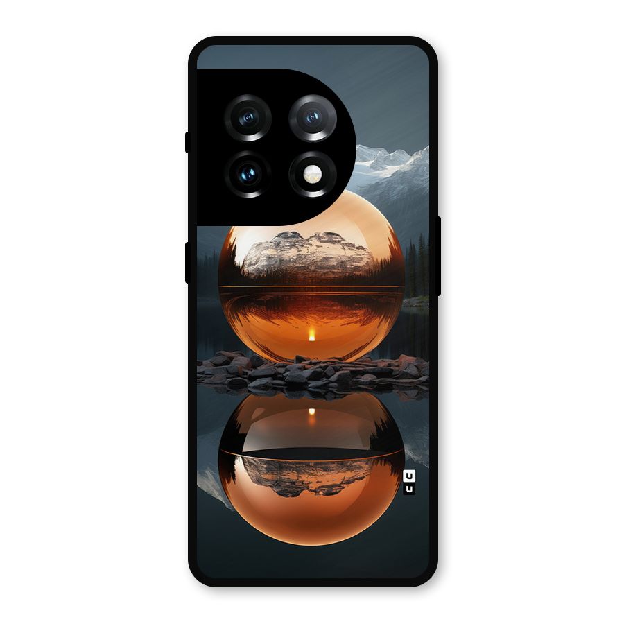 Metal Moon Metal Back Case for OnePlus 11
