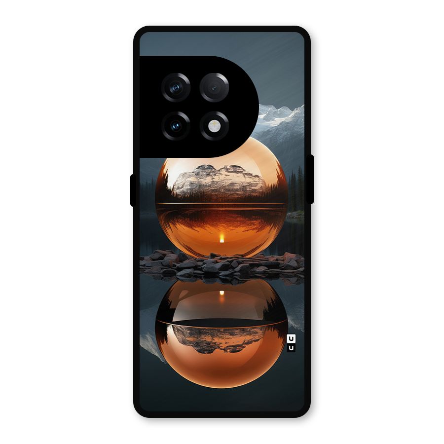 Metal Moon Metal Back Case for OnePlus 11R