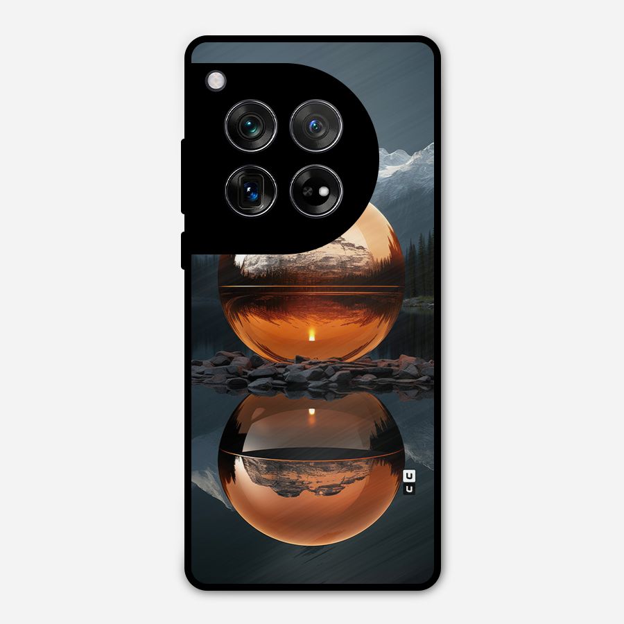 Metal Moon Metal Back Case for OnePlus 12